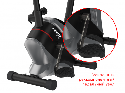 Велотренажер UNIXFIT BL-390E (коврик 130 см в комплекте) - 4