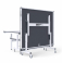 Профессиональный теннисный стол UNIX Line 25 mm MDF (Grey) - 14